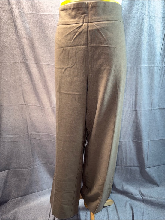 Roz & Ali Pants - 1953-Roz & Ali Wide Leg Pants in Olive